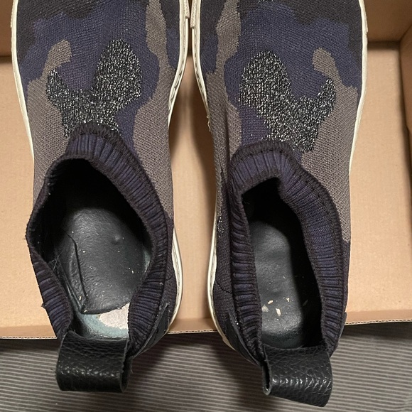 ZADIG & VOLTAIRE GLITTER CAMO SNEAKERS - Picture 5 of 7